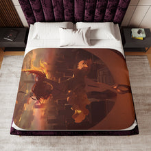 Load image into Gallery viewer, Anime Neon Genesis Evangelion Sherpa Blanket
