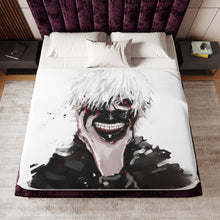 Load image into Gallery viewer, Ken Kaneki Sherpa Blanket