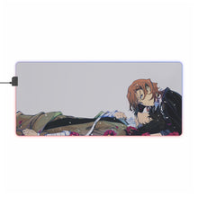 Load image into Gallery viewer, Bungou Stray Dogs Osamu Dazai, Chuuya Nakahara RGB LED Mouse Pad (Desk Mat)