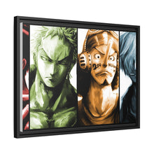 Load image into Gallery viewer, Straw Hats Canvas Framed Art Print