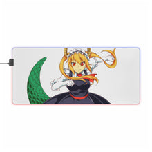Load image into Gallery viewer, Miss Kobayashi's Dragon Maid Kobayashi San Chi No Maid Dragon, Tohru RGB LED Mouse Pad (Desk Mat)