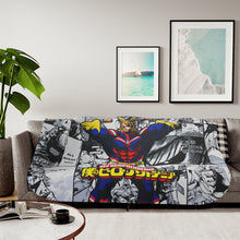 Load image into Gallery viewer, All Might Manga Sherpa Blanket