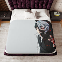 Load image into Gallery viewer, Tokyo Ghoul Ken Kaneki Sherpa Blanket