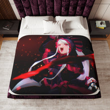 Load image into Gallery viewer, season 4 ending card Sherpa Blanket