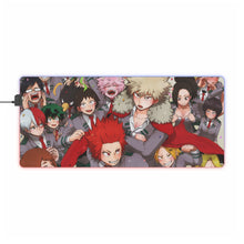 Load image into Gallery viewer, My Hero Academia Izuku Midoriya, Katsuki Bakugou, Tenya Iida, Tsuyu Asui RGB LED Mouse Pad (Desk Mat)