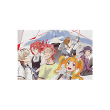 Load image into Gallery viewer, Kiznaiver Chidori Takashiro, Katsuhira Agata, Niko Niiyama, Yoshiharu Hisomu, Hajime Tenga Rug