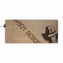 Load image into Gallery viewer, Cowboy Bebop Spike Spiegel RGB LED Mouse Pad (Desk Mat)