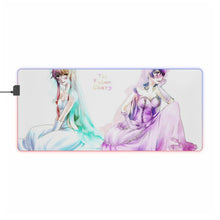 Load image into Gallery viewer, Mirai Nikki Yuno Gasai RGB LED Mouse Pad (Desk Mat)