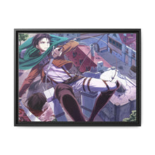 Load image into Gallery viewer, Anime Attack On Titan Canvas Framed Art Print
