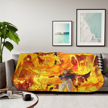 Load image into Gallery viewer, Anime Black Clover Sherpa Blanket