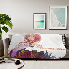Load image into Gallery viewer, Guilty Crown Inori Yuzuriha Sherpa Blanket