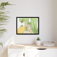 Load image into Gallery viewer, Code Geass - C.C. Canvas Framed Art Print