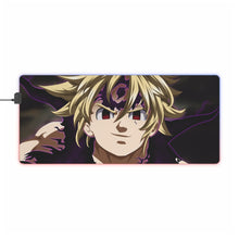 Load image into Gallery viewer, The Seven Deadly Sins Meliodas RGB LED Mouse Pad (Desk Mat)