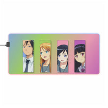 Load image into Gallery viewer, Oreimo Kirino Kousaka, Ayase Aragaki RGB LED Mouse Pad (Desk Mat)