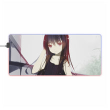 Load image into Gallery viewer, Accel World Kuroyukihime RGB LED Mouse Pad (Desk Mat)