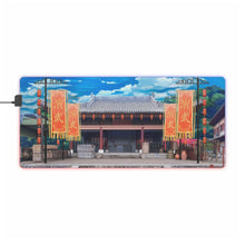 Load image into Gallery viewer, Anime Building RGB LED Mouse Pad (Desk Mat)