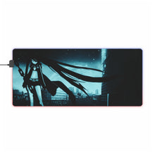 Load image into Gallery viewer, Black Rock Shooter RGB LED Mouse Pad (Desk Mat)