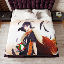 Load image into Gallery viewer, Haikyu!! Sherpa Blanket