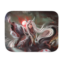 Load image into Gallery viewer, Kaguya Ōtsutsuki's power release Sherpa Blanket