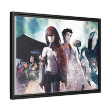 Load image into Gallery viewer, World Lines Clashing Canvas Framed Art Print