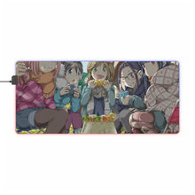 Load image into Gallery viewer, Laid-Back Camp by RGB LED Mouse Pad (Desk Mat)