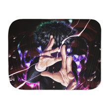 Load image into Gallery viewer, Mob Psycho 100 Shigeo Kageyama Sherpa Blanket