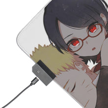 Load image into Gallery viewer, Boruto RGB LED Mouse Pad (Desk Mat)