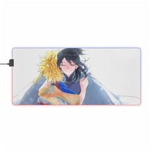 Load image into Gallery viewer, My Hero Academia All Might RGB LED Mouse Pad (Desk Mat)