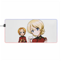Load image into Gallery viewer, Girls und Panzer RGB LED Mouse Pad (Desk Mat)