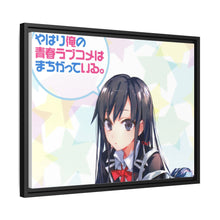 Load image into Gallery viewer, My Teen Romantic Comedy SNAFU Yukino Yukinoshita Canvas Framed Art Print