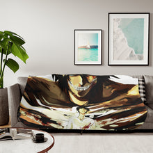 Load image into Gallery viewer, Anime Attack On Titan Sherpa Blanket