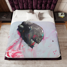 Load image into Gallery viewer, Anime Elfen Lied Sherpa Blanket