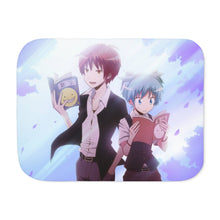 Load image into Gallery viewer, Assassination Classroom Karma Akabane, Nagisa Shiota Sherpa Blanket