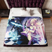 Load image into Gallery viewer, Anime Sword Art Onliner Sherpa Blanket