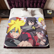Load image into Gallery viewer, Boruto Sherpa Blanket