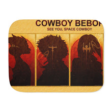 Load image into Gallery viewer, Anime Cowboy Bebop Sherpa Blanket