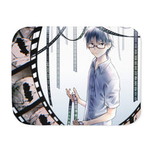 Load image into Gallery viewer, Anime ERASED Sherpa Blanket