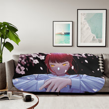 Load image into Gallery viewer, Anime Chainsaw Man Sherpa Blanket