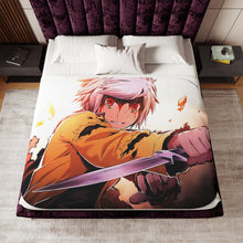 Load image into Gallery viewer, Is It Wrong to Try to Pick Up Girls in a Dungeon? Bell Cranel Sherpa Blanket