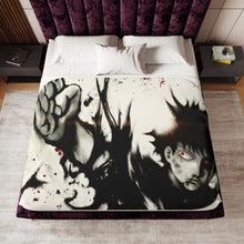 Load image into Gallery viewer, Mob Psycho 100 Shigeo Kageyama Sherpa Blanket