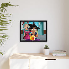 Load image into Gallery viewer, Dragon Ball Bulma Canvas Framed Art Print