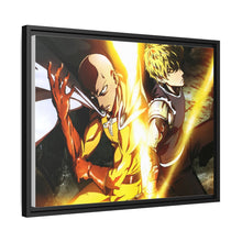 Load image into Gallery viewer, Genos and Saitama Canvas Framed Art Print