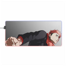 Load image into Gallery viewer, Yuji Itadori RGB LED Mouse Pad (Desk Mat)
