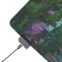 Load image into Gallery viewer, The Garden Of Words RGB LED Mouse Pad (Desk Mat)