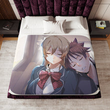 Load image into Gallery viewer, Erina Nakiri Sherpa Blanket