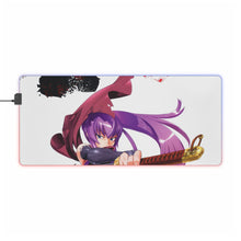 Load image into Gallery viewer, Highschool Of The Dead RGB LED Mouse Pad (Desk Mat)