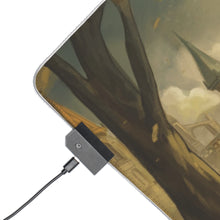 Load image into Gallery viewer, Naofumi & Raphtalia RGB LED Mouse Pad (Desk Mat)