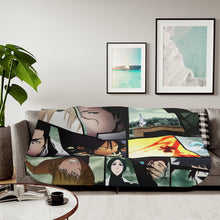 Load image into Gallery viewer, Bleach Ichigo Kurosaki, Kisuke Urahara Sherpa Blanket