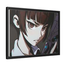 Load image into Gallery viewer, Akane Tsunemori serious look Canvas Framed Art Print