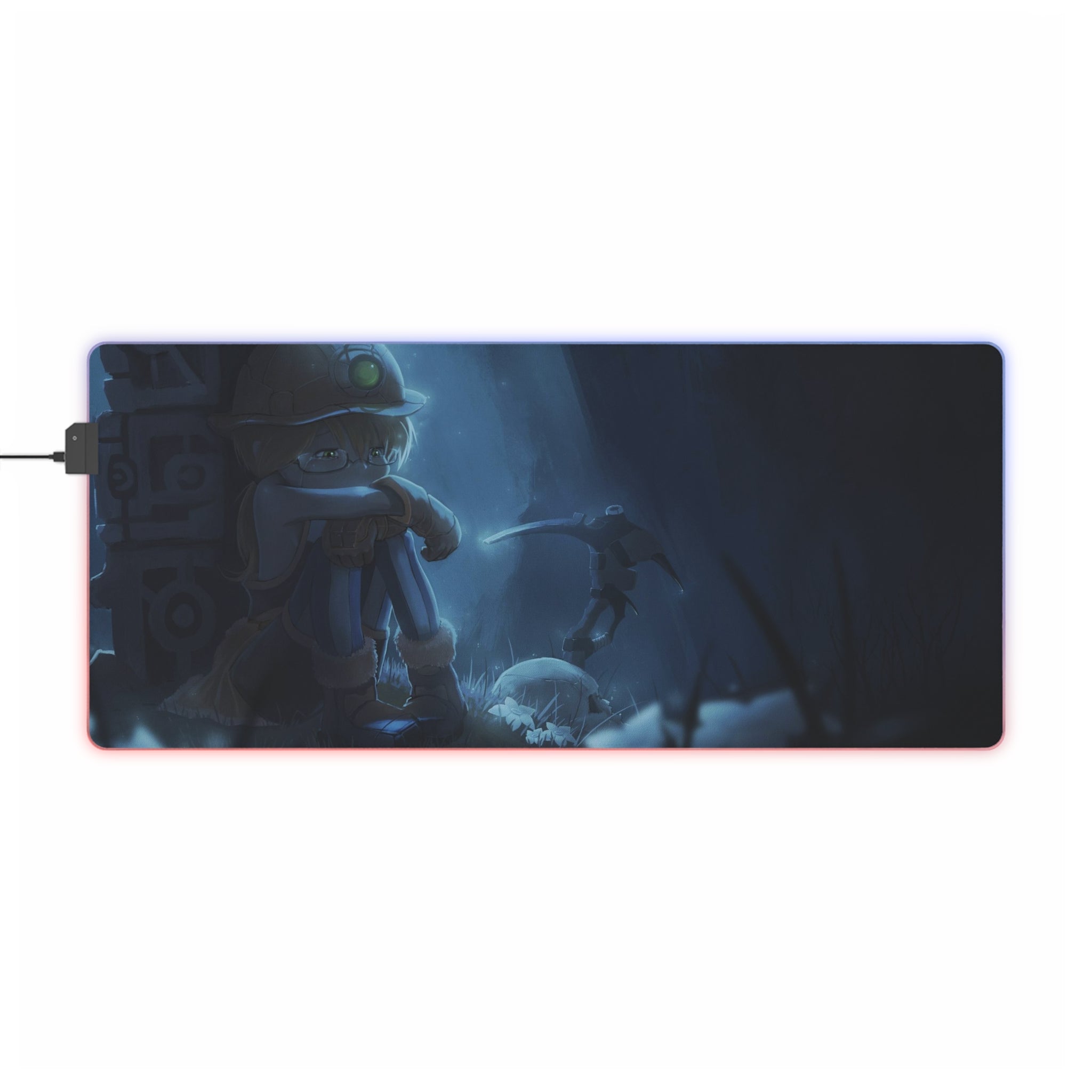 Anime Made In Abyss RGB LED Mouse Pad Desk Mat anime-made-in-abyss-rgb-led-mouse-pad-desk-mat